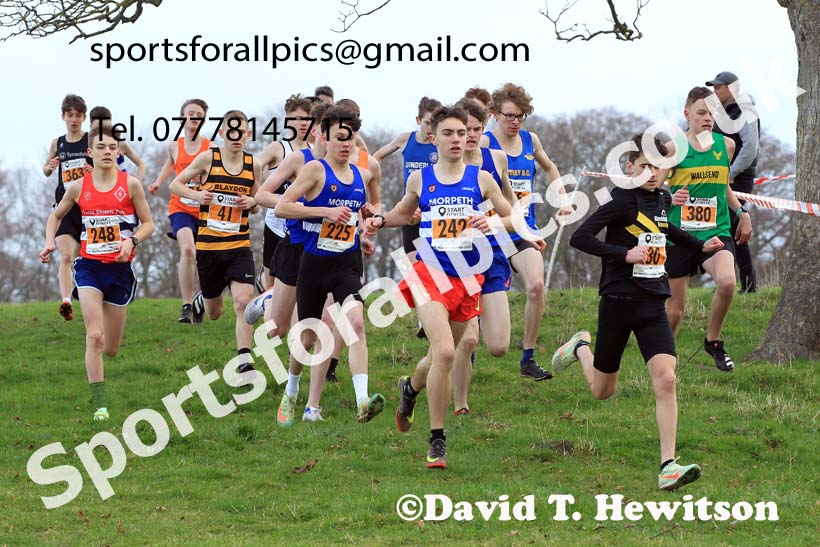 Mens Under-17s 2023 NEHL, Alnwick, Northumberland. Photo: David T. Hewitson/Sports for All Pics